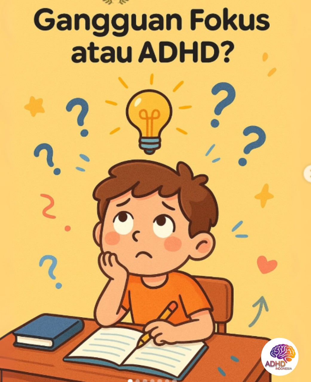 ADHD dan Kesulitan Fokus Anak: Edukasi untuk Keluarga di Kota Tomohon